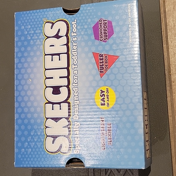 NWT in Box: Toddler Skechers Flex Blast Lil Sherbert Sneakers - Picture 11 of 12